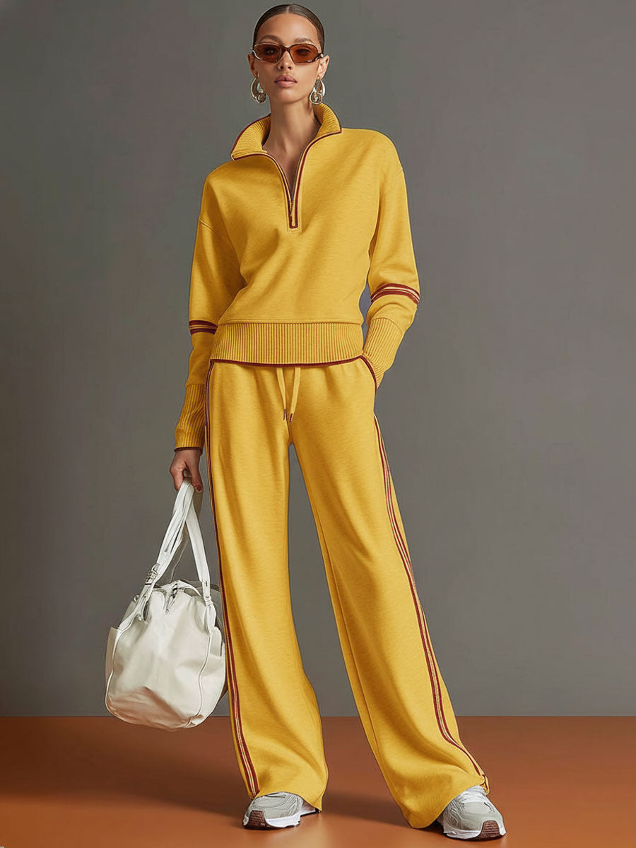 ALEXANDRA | Dzianinowy komplet