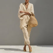 MIROSŁAWA | Lekki komplet na letnie dni
