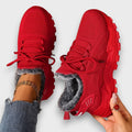 ZOFIA | Ocieplane sneakersy na sznurowadła