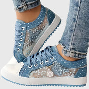 WANDA | Sneakersy w odcieniach błękitu