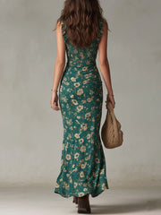 ALICJA | Sukienka maxi w stylu boho retro